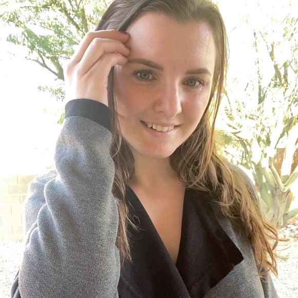 Ann Klein Grey Cardigan - Picture 3 of 7